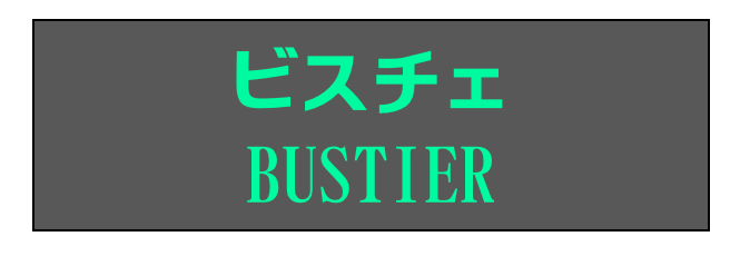 ビスチェ
BUSTIER
